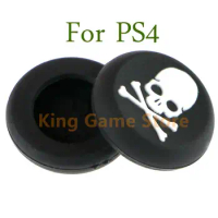 200pcs For Sony PlayStation 4 PS3 PS4 PS5 Xbox One 360 Controller Skull Thumb Stick Grips Cap Gamepad Joystick Cover Case Parts