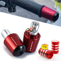 For Honda Forza 125 250 300 350 750 2022 2023 Motorcycle Accessories CNC Handle Bar Handlebar Grips Cap End handle Plugs cap