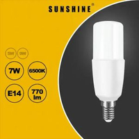 陽光 - LED燈膽(棒燈) - 7W / E14細螺頭 / 白光6500K #LED燈泡 #LED棒膽 (LPINB-7E14D)