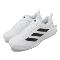【adidas 愛迪達】訓練鞋 Court Team Bounce 2.0 M 男鞋 黑 白 健身 重訓 運動鞋 愛迪達(HR1239)