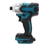 520N.m Brushless Cordless Electric Screwdriver Power Tool Drill Driver 1/4 inch Compatible For Makita 18V Battery(Tool Only)