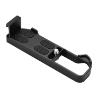 L Mount Plate with Cold Shoe 1/4 Screw Wrench Replacement for Canon G7X Mark III/II Camera