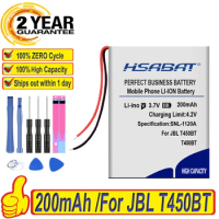 Top Brand 100% New 200mAh Battery for JBL T450BT wireless Bluetooth headset Batteries