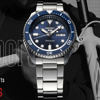 SEIKO精工 5 Sports系列 Lineup 藍水鬼 機械腕錶 母親節 禮物 (4R36-07G0B/SRPD51K1) SK044