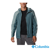 Columbia哥倫比亞 男款-防風外套-綠色 UWE37170GR / S23