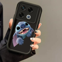 เคสกันกระแทกแบบนิ่ม, ดีไซน์การ์ตูนลิโล & สติทช์ 3D อินเทรนด์, เข้ากันได้กับ Infinix GT 30 Pro, GT 30