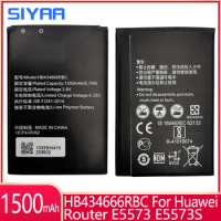 SIYAA HB434666RBC Mobile Phone Battery 1500mAh For Huawei Router E5573 E5573S E5573s-32 E5573s-320 E5573s-606 E5573s-806 Bateria