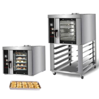 R&amp;M 5 bakers horno panaderia para de pan electricos convection tortas 100l 120l electronic countertop oven steam convection