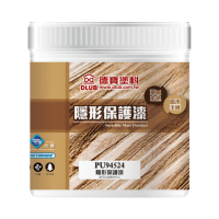 【德寶】水性隱形保護漆（1公升裝）(木器漆／護木漆)