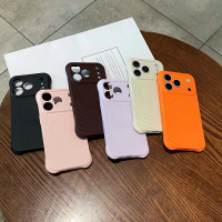 CASETiFY sarung telefon silikon iPhone 1:1, 6 warna, pelindung kamera, tahan hentakan, sesuai untuk 
