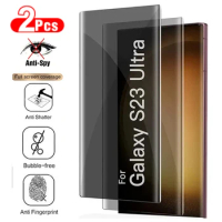 Privacy Screen Protectors For Samsung S22 S23 Ultra S21 S20 S8 S9 S10 Plus Anti Spy Tempered Glass For Samsung Note 20 Ultra 8 9