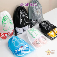 TAIYO Shoe Bag Organizer Travel Tas Serut Tempat Sendal Sepatu Pouch Spunbond Traveling