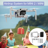 Airdrop System for DJI MINI 2/MINI Drone Fishing Bait Wedding Ring Deliver Life Rescue Throw Thrower Dropping Transport Gift