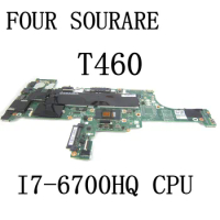 FOR LENOVO Thinkpad T460 Laptop Motherboard with I7-6700HQ CPU NM-A581 01AW336 Mainboard