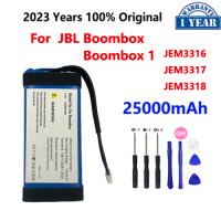 100% Original 25000mAh Replacement 7.4V Battery For JBL BOOMBOX BOOMBOX1 Speaker JEM3316 JEM3317 JEM3318 Bateria Batteries
