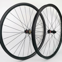 27.5ER Asymmetry offset 2.6 MTB AM/XC hookless carbon wheels 30 width 24 depth mountain bike super light carbon wheelset