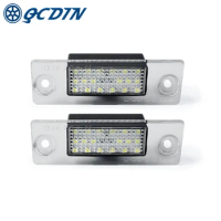 2PCS LED Number License Plate LED Light Lamp For Audi A4 A3 S5 A3 S3 A4 S4 White 12V Auto Tail Lighting Source