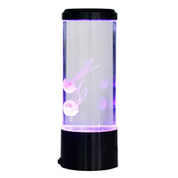 水母燈 LED水母燈 桌上水族箱 小夜燈 舒眠氣氛燈 交換禮物 贈品禮品