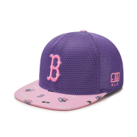 【MLB】童裝 可調式棒球帽 童帽 龍年限定系列 波士頓紅襪隊(7ACPDN143-43VOS)