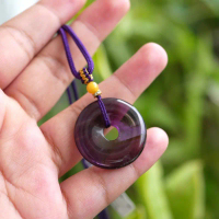 Kalung Tali Giok & Crystal Bersertifikat