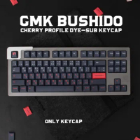 137 Keys PBT Keycap Cherry Profile DYE-Sub English Japanese Keycap Custom For MX Switch Keyboard Clone GMK Bushido Black Keycap