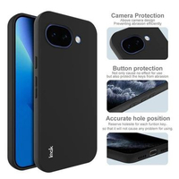 Case For Google Pixel 10a IMAK UC-3 Frosting Black Softcase Silicone Sarung Casing HP