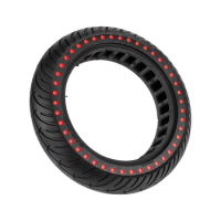For Xiaomi Electric Scooter Tire 8.5X2 Inner Tube Millet Wear Color Solid Tire Electric Scooter Rubber Tire, Red