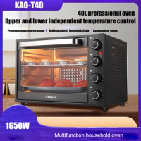 KAO-T40 Household Multifunction Oven 12L/32L/40L Large Capacity 1650W Electric Oven