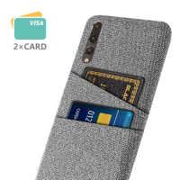 Luxury fabric phone case for Huawei P20 Pro P30 Lite mate 20 30 Lite honor 20 Lite Pro back cover