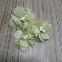 bunga organza 3d/aplikasi bunga solder