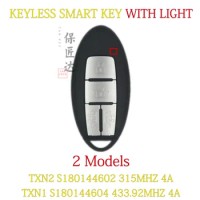 BaoJiangDd car key Fit For QUEST SERENA C27 Keyless Entry Original Remote Smart Key 315/433MHz TNX1 TNX2 ID4A Chip