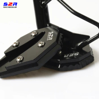 S2R Motorcycle Side Stand Enlarger Kickstand for YAMAHA NVX155 AEROX155 NVX AEROX 155 Extension Pad Support Plate Parts