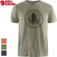 Fjallraven 瑞典北極狐 有-機棉短袖T恤/棉T Fikapaus 男款 87312