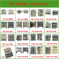 16 different models,80pcs/lot micro sim card connector micro USB connector for sunsung and other china brand models