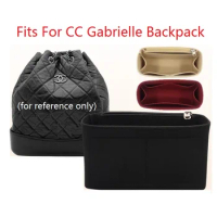 Fits For CC Gabrielle Backpack Felt Cloth Insert Bag Organizer Makeup Handbag Travel Inner Purse Portable Cosmetic Bags