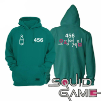 Promo HOODIE PULLOVER SQUID GAME HOODIE JACKET - HOODIE FLEECE KOREAN STYLE PRIA WANITA Murah