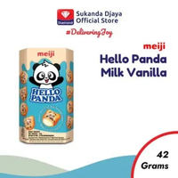 Camilan Snack Hello Panda Chocolate Strawberry Double Choco Cookies Milk Vanilla Caramel Crunchy Lot