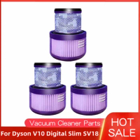 Reusable Washable Filter Replacement For Dyson V10 DIGITIAL SLIM FLUFFY / SV18 Vacuum Cleaner Parts Accessories