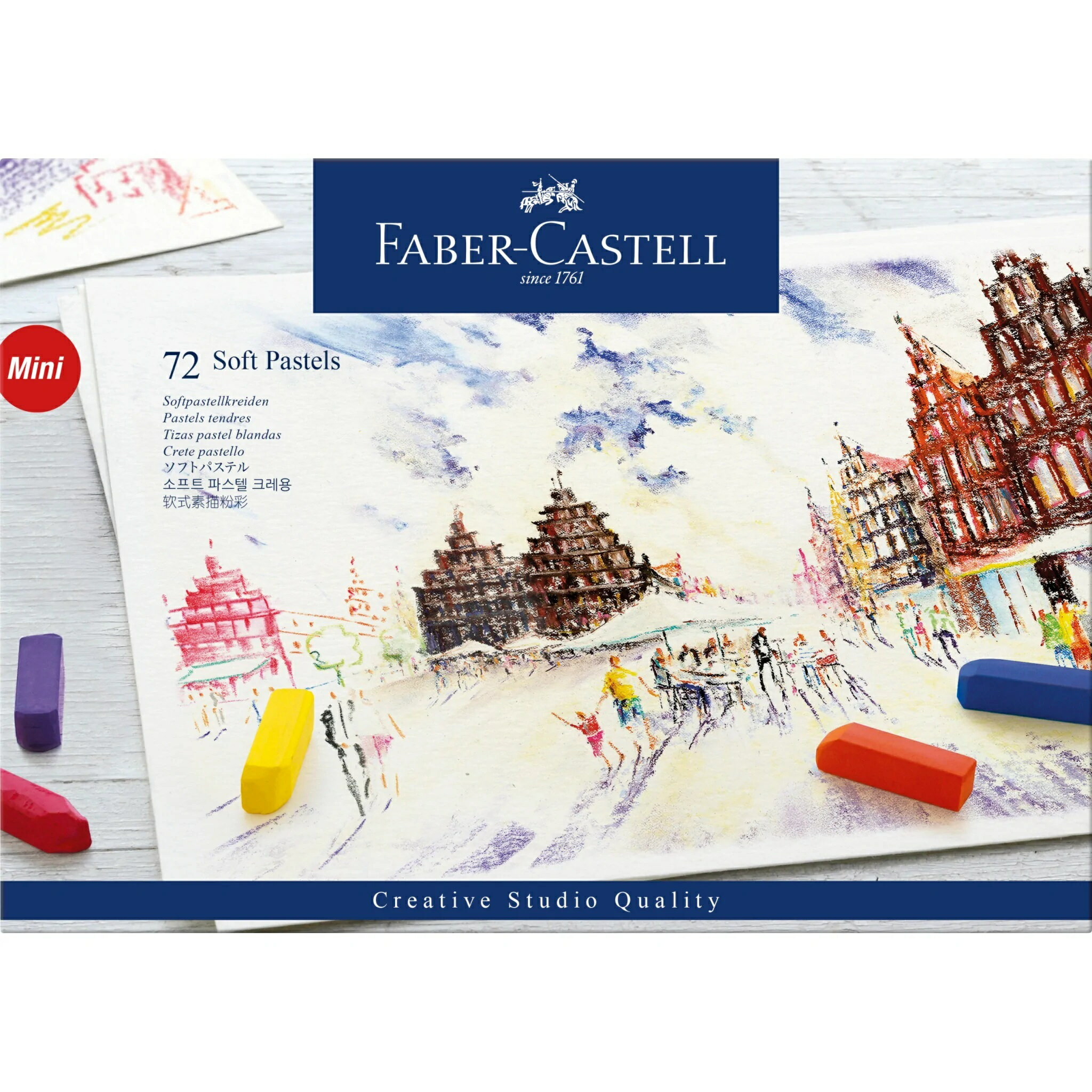 玄関先迄納品 【春川工芸】Faber-Castell Polychromos72色色鉛筆 画材