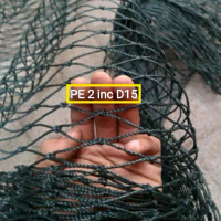jaring PE 2 in D15 serbaguna pagar halaman kandang ayam hewan ternak t