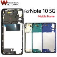 High Quality For Xiaomi Redmi Note 10 5G Middle Frame With SideBottun Housing Case Replace Part For Redmi Note10 5G Middle Frame