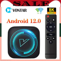 VONTAR H618 8K Video Android 12.0 TV Box Allwinner Quad Core Cortex A53 Android 12 Media Player BT Dual Wifi 4K HDR10+ TVBOX