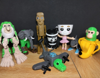 Figure Artikulasi Action Figure Unik Tung tung tung sahur Artikulasi Tralalero tralala Karakteristik