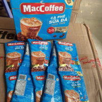 Combo 2 dây MacCoffee Cà phê sữa đá hòa tan 3 trong 1 phong cách Việt Nam