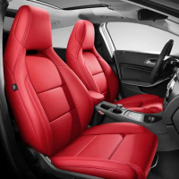 custom Leather car seat cover 5 seats for Mercedes-Benz gla200 gla260 GLA220 cla200 cla 220 cla260 A 180 A200 auto accessories