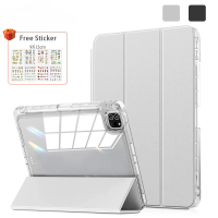 เคส iPad พร้อมที่ใส่ดินสอ เข้ากันได้กับ iPad Air 4/5, iPad Pro 2018/2020/2021/2022 11 นิ้ว เคส iPad 