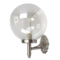 【彩渝】250MM PMMA 壁燈(戶外球形壁燈 球形燈罩 階梯燈 洗牆燈 可搭LED)