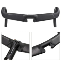 Bicycle Full Carbon Fiber Road Bike Handlebar Sports Bicycle Handlebars Aero Drop Bar Road Bike Accessories 31.8 x 400/420/440mm