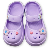 【FROZEN 冰雪奇緣】台灣製冰雪奇緣涼鞋(迪士尼童鞋 中大童 涼拖鞋)