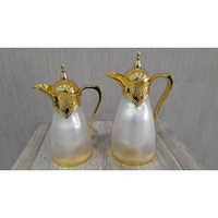 TEKO ARAB / TERMOS ARAB / VACUUM FLASK MARBLE SET ISI 2 HAPPY OG-1208 Tipe 1